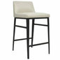 Elija Counter Stool Beige Contemporary - LOOMLAN - Moe's Home - Counter Stools