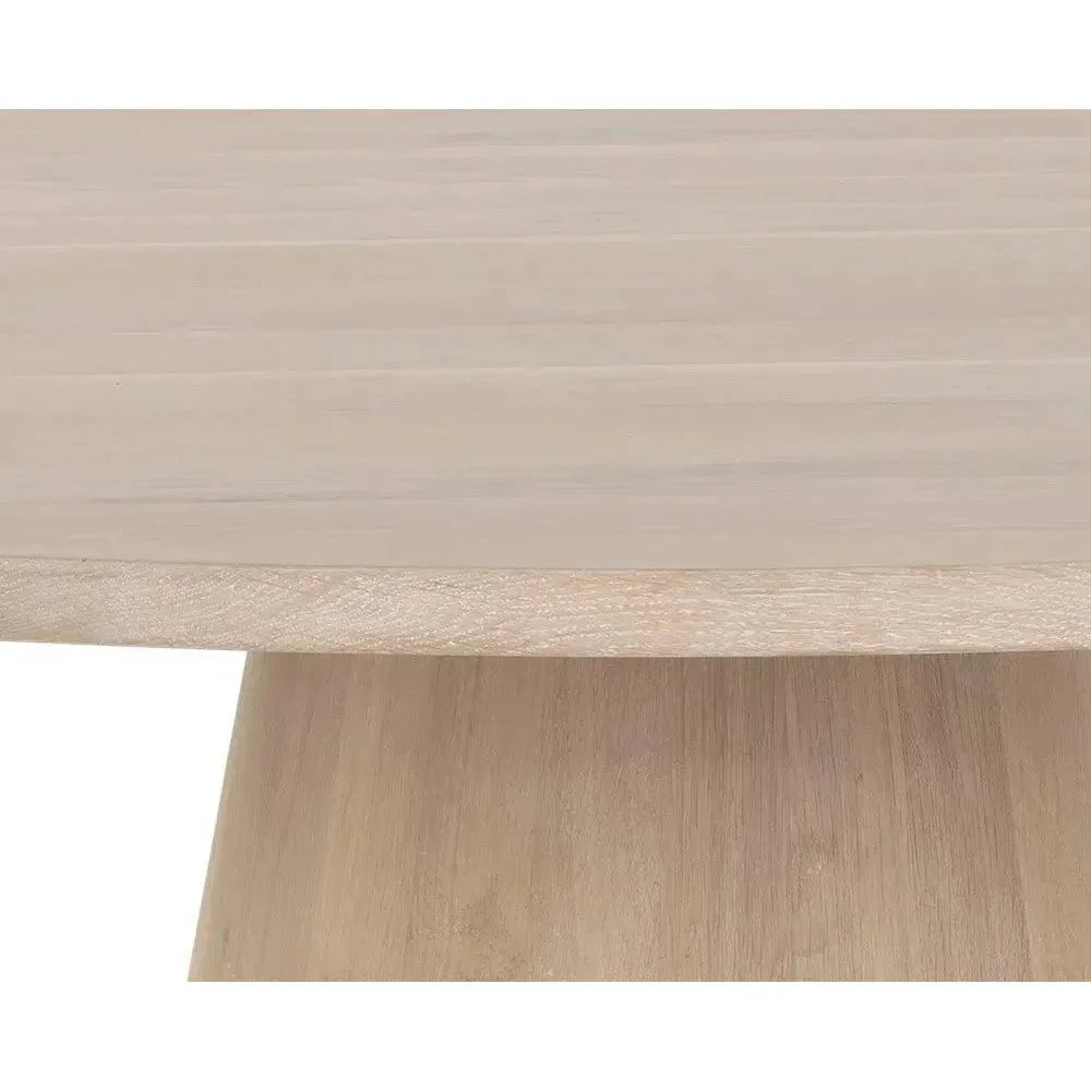 Elina Wooden Round Dining Table-Dining Tables-SUNPAN-LOOMLAN