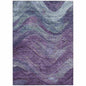Elion Purple Washable Indoor - Outdoor Rug - LOOMLAN - LOOMLAN Rugs - Outdoor Rugs