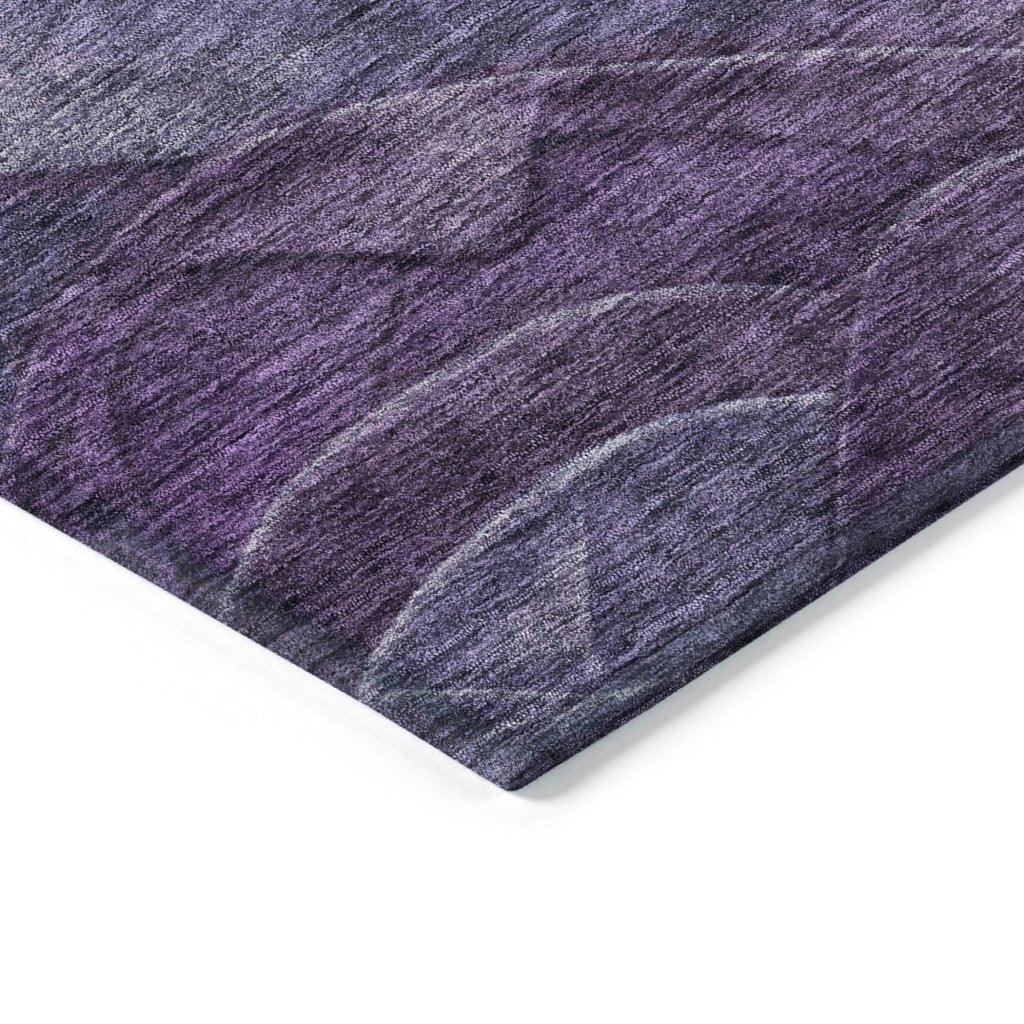 Elion Purple Washable Indoor - Outdoor Rug - LOOMLAN - LOOMLAN Rugs - Outdoor Rugs