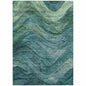 Elion Teal Washable Indoor - Outdoor Rug - LOOMLAN - LOOMLAN Rugs - Outdoor Rugs