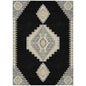 Elira Black Washable Indoor-Outdoor Rug-Outdoor Rugs-LOOMLAN Rugs-2'6" x 3'10"-LOOMLAN