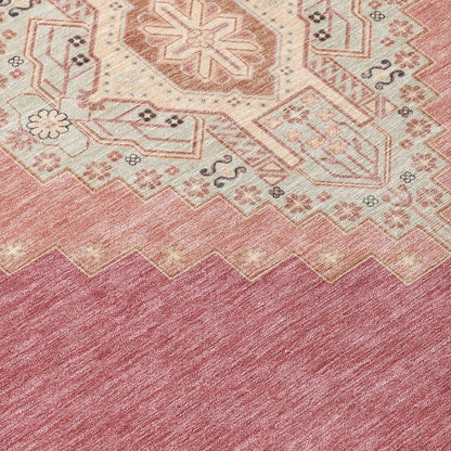 Elira Blush Washable Indoor-Outdoor Rug-Outdoor Rugs-LOOMLAN Rugs-LOOMLAN