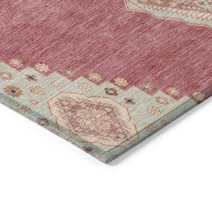 Elira Blush Washable Indoor-Outdoor Rug-Outdoor Rugs-LOOMLAN Rugs-LOOMLAN