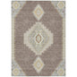 Elira Brown Washable Indoor-Outdoor Rug-Outdoor Rugs-LOOMLAN Rugs-2'6" x 3'10"-LOOMLAN