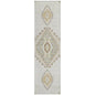 Elira Ivory Washable Indoor-Outdoor Rug-Outdoor Rugs-LOOMLAN Rugs-2'3" x 7'6"-LOOMLAN