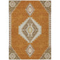 Elira Orange Washable Indoor-Outdoor Rug-Outdoor Rugs-LOOMLAN Rugs-2'6" x 3'10"-LOOMLAN