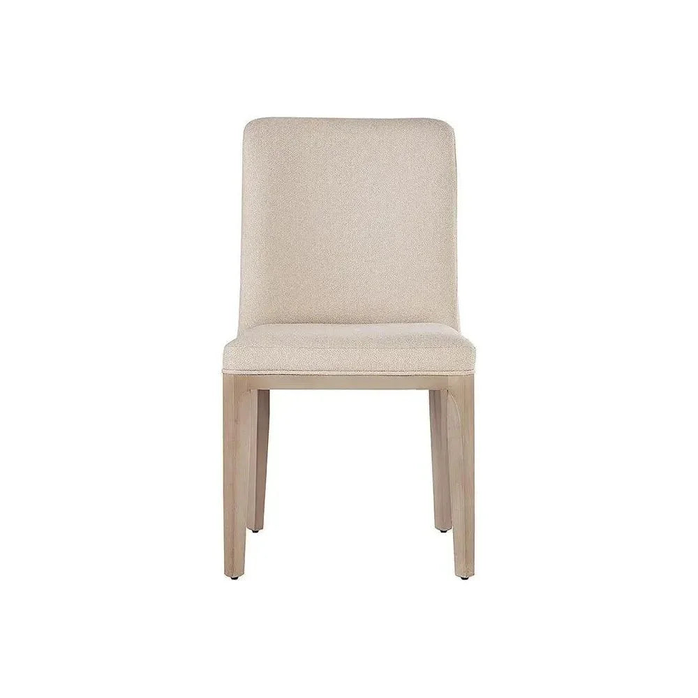 Elisa Fabric Armless Dining Chair - LOOMLAN - SUNPAN - Dining Chairs
