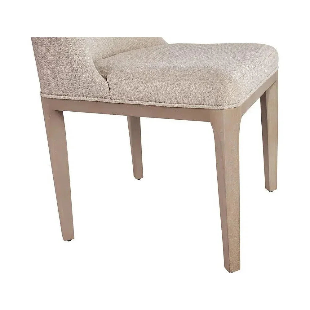 Elisa Fabric Armless Dining Chair - LOOMLAN - SUNPAN - Dining Chairs