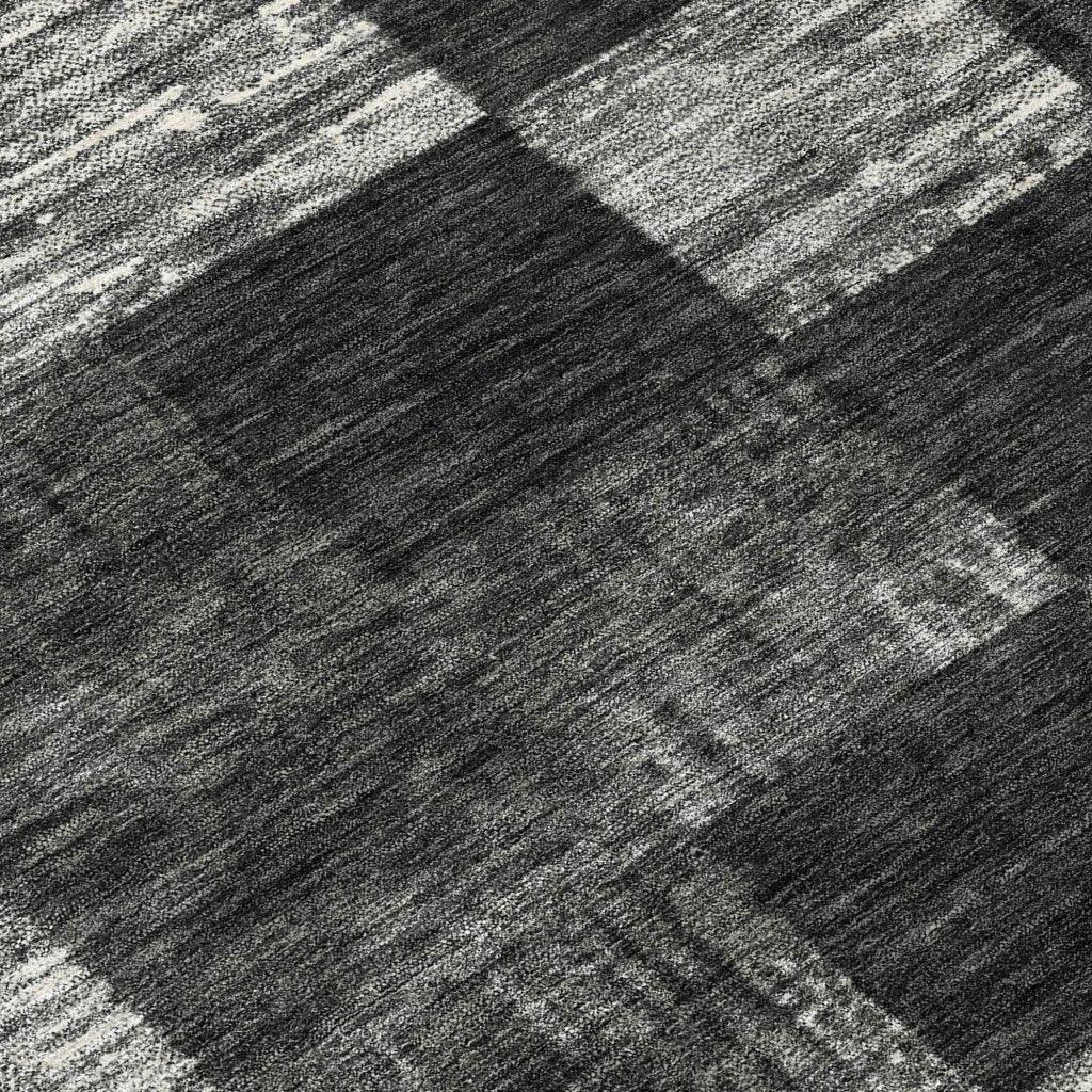 Elise Black Washable Indoor - Outdoor Rug - LOOMLAN - LOOMLAN Rugs - Outdoor Rugs