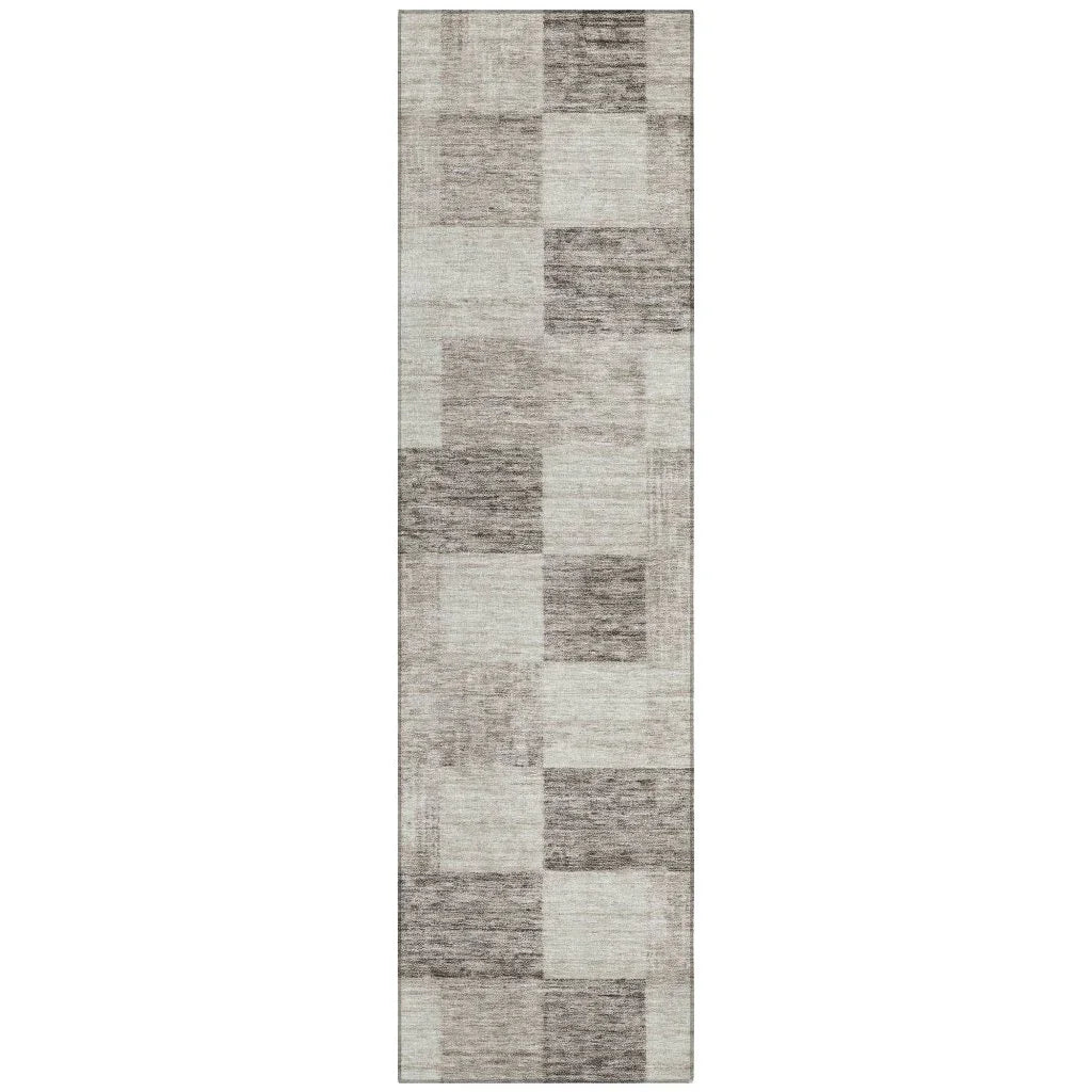 Elise Brown Washable Indoor - Outdoor Rug - LOOMLAN - LOOMLAN Rugs - Outdoor Rugs