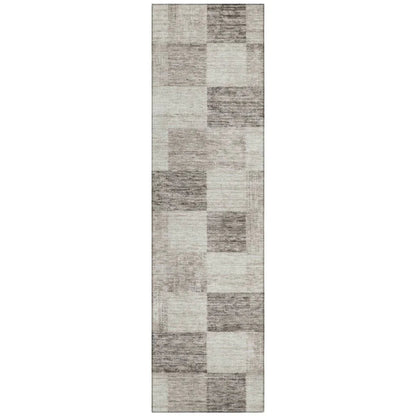 Elise Brown Washable Indoor - Outdoor Rug - LOOMLAN - LOOMLAN Rugs - Outdoor Rugs