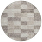 Elise Brown Washable Indoor - Outdoor Rug - LOOMLAN - LOOMLAN Rugs - Outdoor Rugs