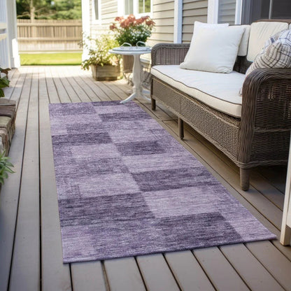 Elise Purple Washable Indoor - Outdoor Rug - LOOMLAN - LOOMLAN Rugs - Outdoor Rugs