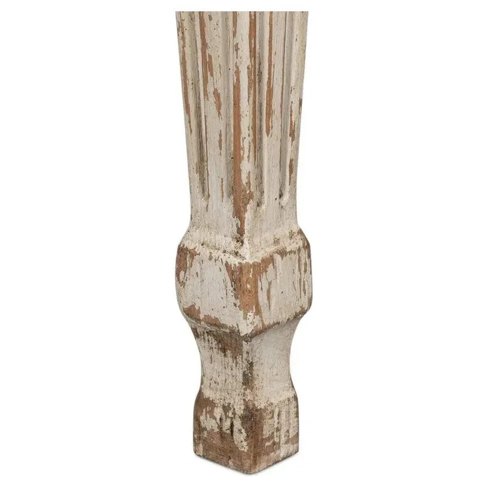 Elise Rectangle Dining Table Seats 6 Grey Natural-Dining Tables-Sarreid-LOOMLAN