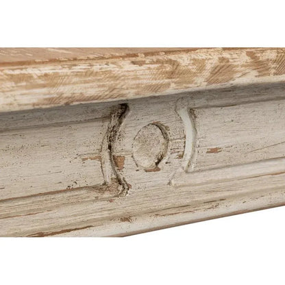 Elise Rectangle Dining Table Seats 6 Grey Natural-Dining Tables-Sarreid-LOOMLAN