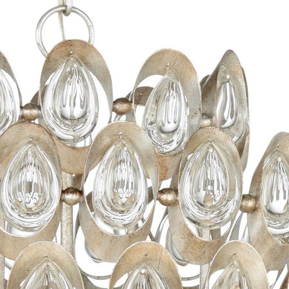 Elizabeth Iron Made Crystal Glow Chandelier - LOOMLAN - Wildwood - Chandeliers