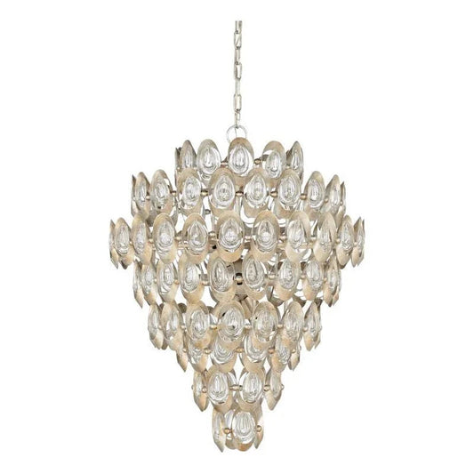 Elizabeth Iron Made Crystal Glow Chandelier - LOOMLAN - Wildwood - Chandeliers