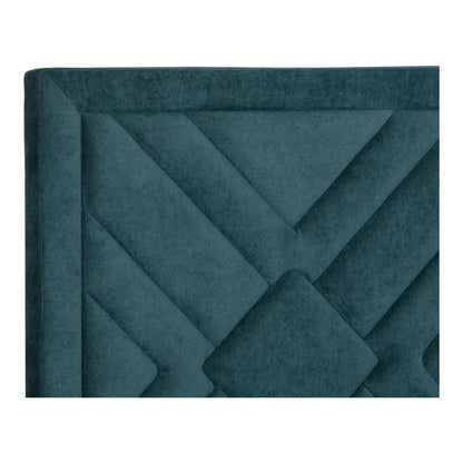 Elizio Fabric Mid - Century Styled Bed - LOOMLAN - SUNPAN - Beds