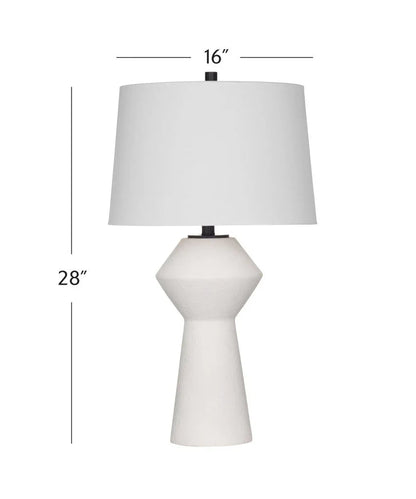 Ella Modern Hourglass Design Table Lamp - LOOMLAN - Bassett Mirror - Table Lamps