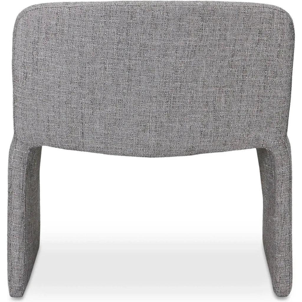 Ella Performance Fabric Armless Accent Chair - LOOMLAN - Moe's Home - Accent Chairs