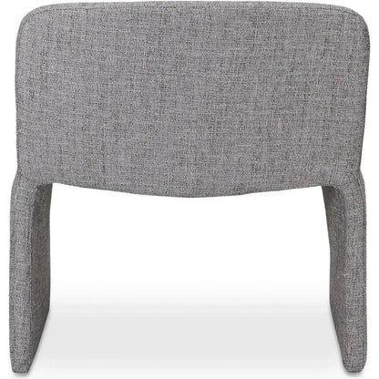 Ella Performance Fabric Armless Accent Chair - LOOMLAN - Moe's Home - Accent Chairs