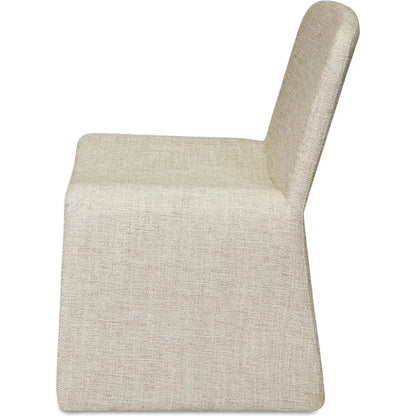 Ella Performance Fabric Armless Accent Chair - LOOMLAN - Moe's Home - Accent Chairs