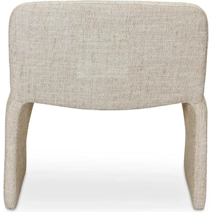 Ella Performance Fabric Armless Accent Chair - LOOMLAN - Moe's Home - Accent Chairs