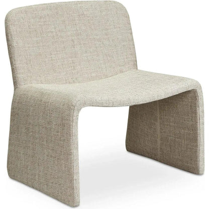 Ella Performance Fabric Armless Accent Chair - LOOMLAN - Moe's Home - Accent Chairs