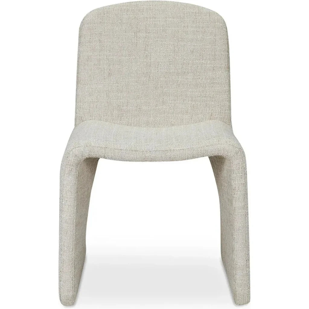 Ella Performance Fabric Armless Dining Chair - LOOMLAN - Moe's Home - Dining Chairs