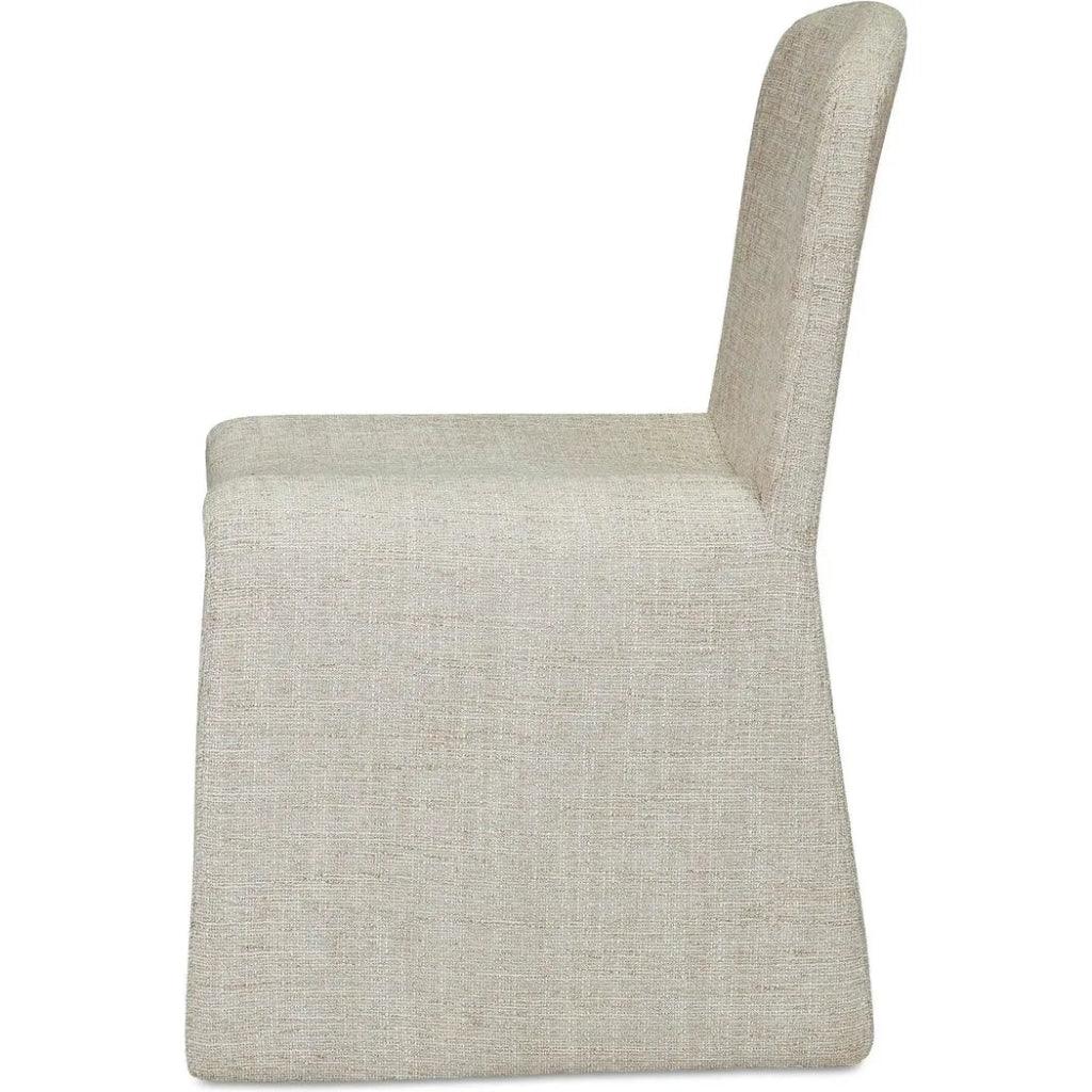 Ella Performance Fabric Armless Dining Chair - LOOMLAN - Moe's Home - Dining Chairs