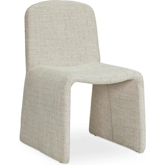 Ella Performance Fabric Armless Dining Chair - LOOMLAN - Moe's Home - Dining Chairs