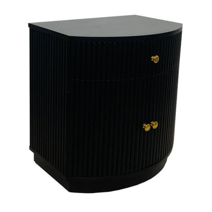 Elle One Drawer Wooden Side Table - LOOMLAN - Artesia - Side Tables