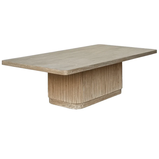 Elle Sustainable Wooden Rectangular Coffee Table - LOOMLAN - Artesia - Coffee Tables