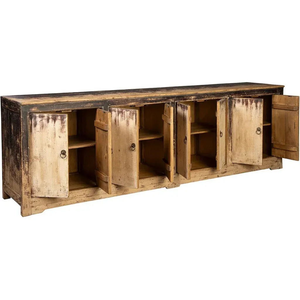 Ellerton Vintage InspireWooden Sideboard - LOOMLAN - Furniture Classics - Sideboards