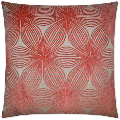 Ellery Coral Throw Pillow With Insert - LOOMLAN - D.V. Kap - Throw Pillows