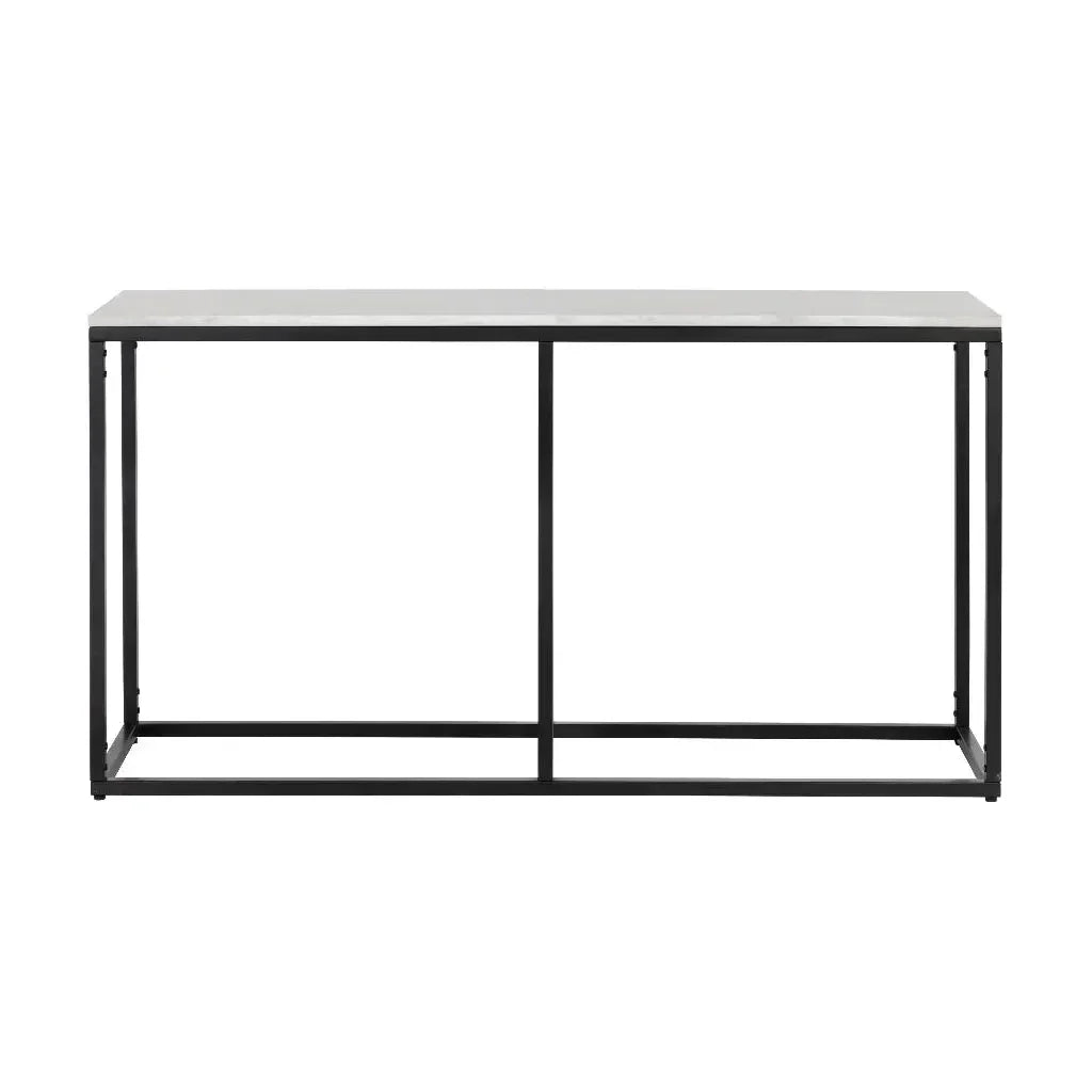 Ellery Marble Top Sofa Table - LOOMLAN - SUNPAN - Console Tables