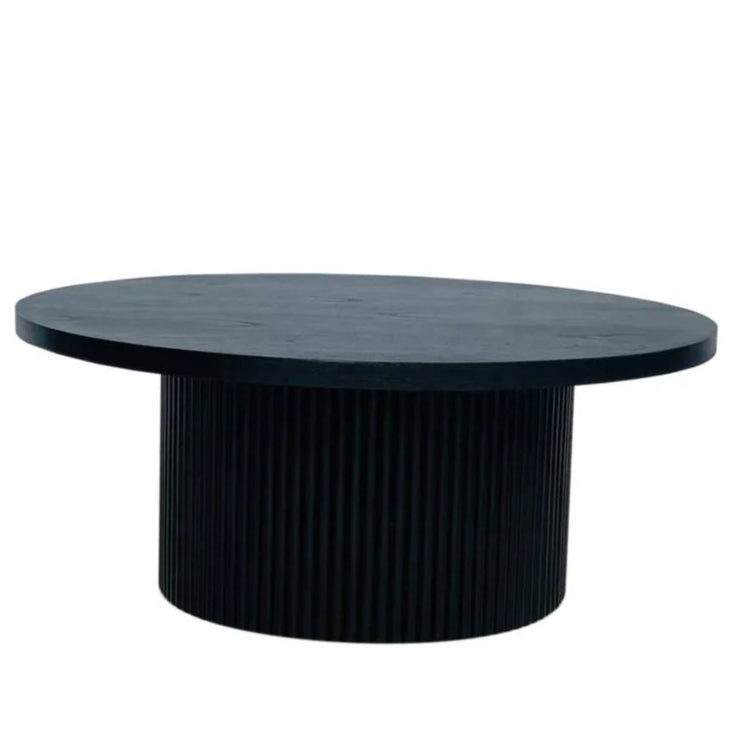 Ellie Sustainable Wooden Round Coffee Table - LOOMLAN - Artesia - Coffee Tables