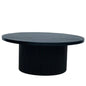Ellie Sustainable Wooden Round Coffee Table - LOOMLAN - Artesia - Coffee Tables