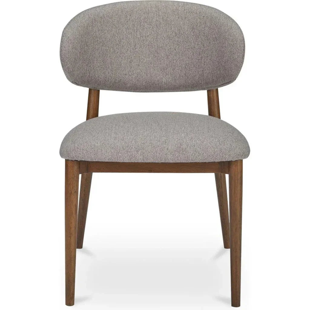 Ellie Wood Frame Armless Dining Chair - LOOMLAN - Moe's Home - Dining Chairs
