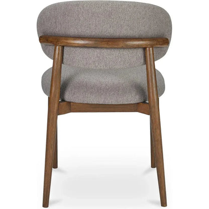 Ellie Wood Frame Armless Dining Chair - LOOMLAN - Moe's Home - Dining Chairs