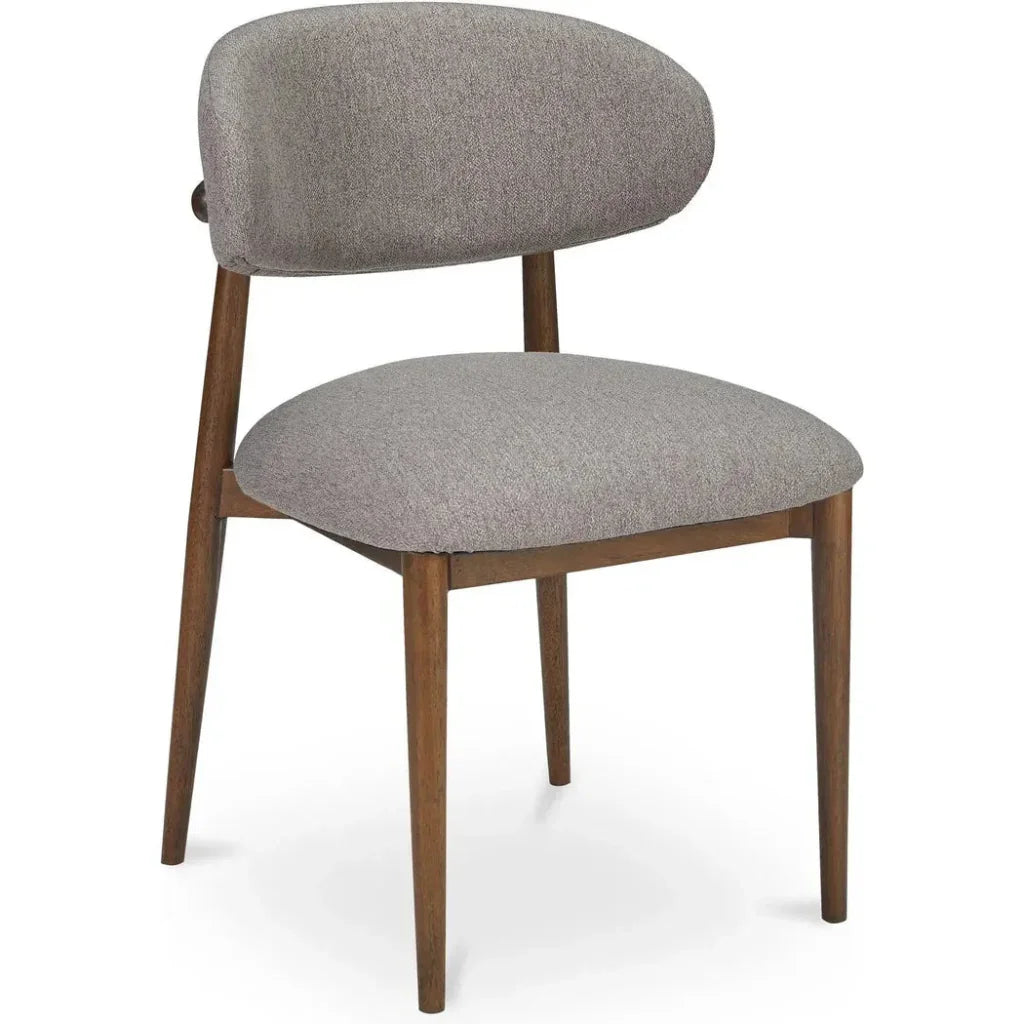 Ellie Wood Frame Armless Dining Chair - LOOMLAN - Moe's Home - Dining Chairs