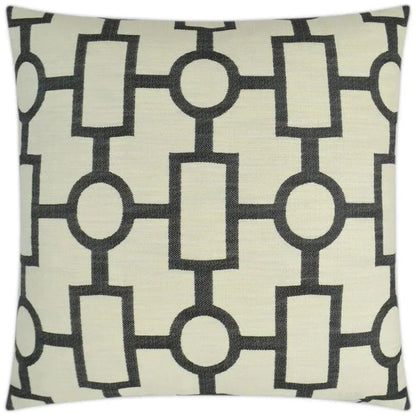 Ellington Black Throw Pillow With Insert - LOOMLAN - D.V. Kap - Throw Pillows