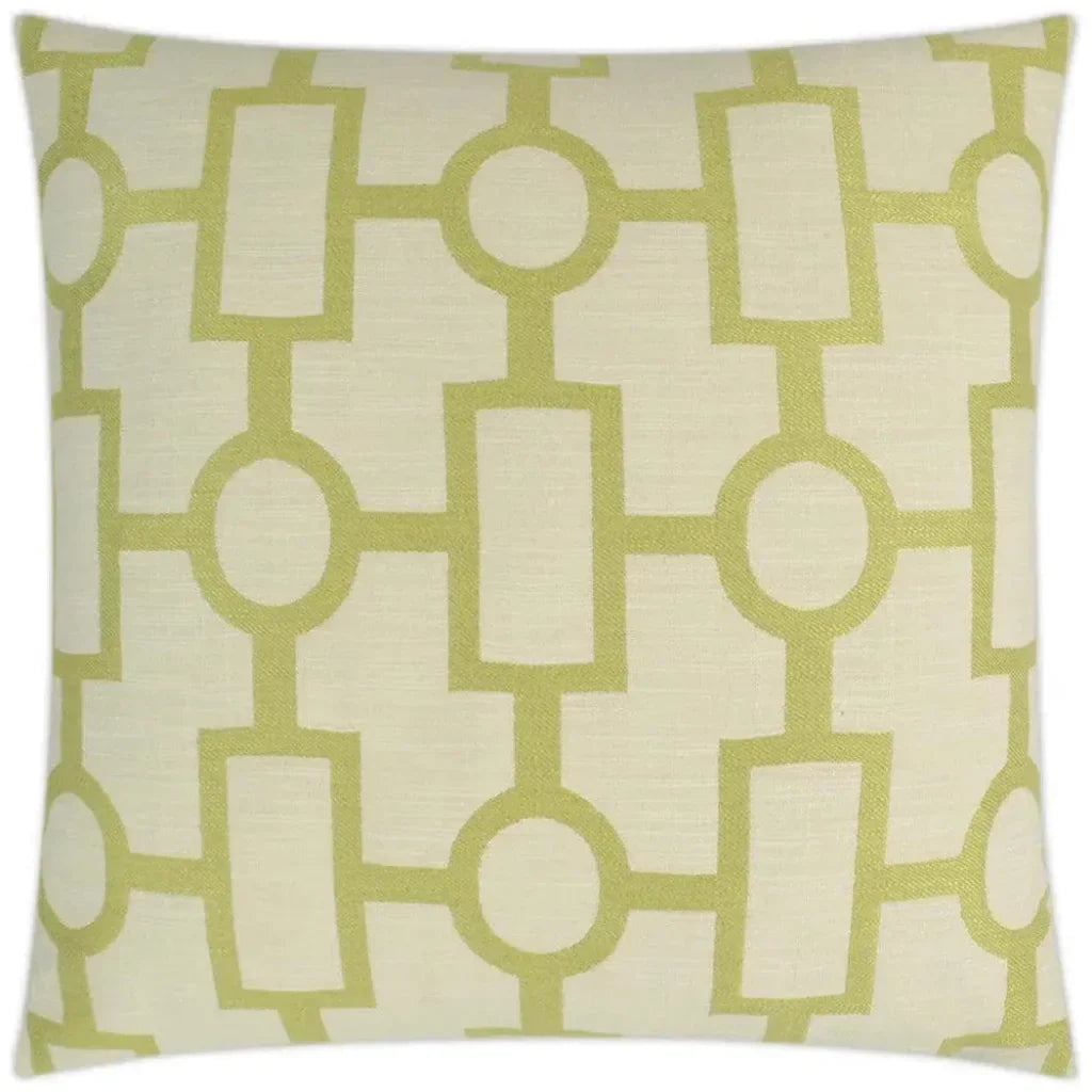Ellington Green Throw Pillow With Insert - LOOMLAN - D.V. Kap - Throw Pillows