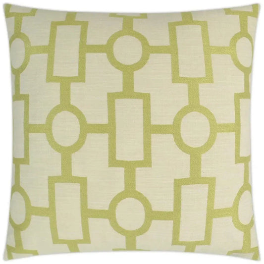 Ellington Green Throw Pillow With Insert - LOOMLAN - D.V. Kap - Throw Pillows