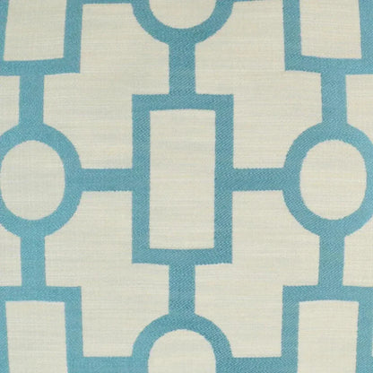 Ellington Turquoise Blue Throw Pillow Insert - LOOMLAN - D.V. Kap - Throw Pillows
