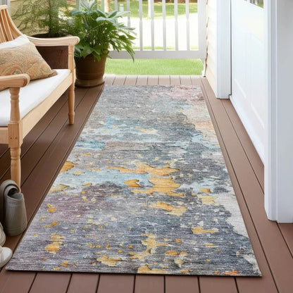 Ellior Granite Washable Indoor - Outdoor Rug - LOOMLAN - LOOMLAN Rugs - Outdoor Rugs