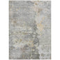 Ellior Gray Washable Indoor - Outdoor Rug - LOOMLAN - LOOMLAN Rugs - Outdoor Rugs