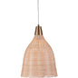 Elliott Metal and Rattan Brown Pendant - LOOMLAN - Bassett Mirror - Pendants