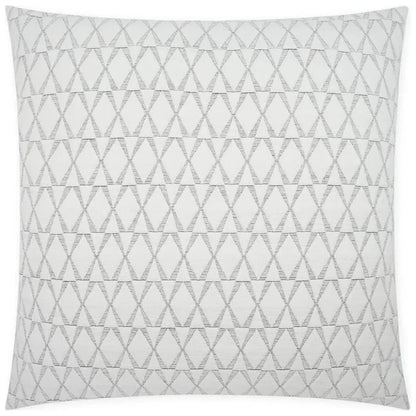 Ellory Geometric White Large Throw Pillow Insert - LOOMLAN - D.V. Kap - Throw Pillows